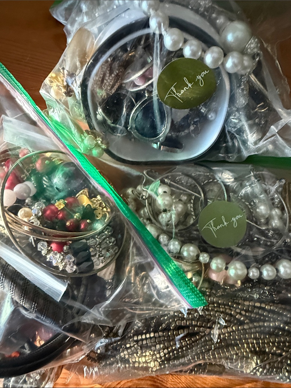 Mixed Vintage to Modern 1 pound/lb Jewelry Lot - wearable!